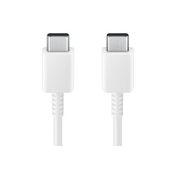Cablu de Date Original Samsung (EP-DN975BWE) USB-C la USB-C, 5A, 1m, Alb (OOB Bulk)