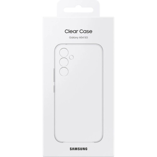 Husa Originala Samsung Clear Cover pentru Galaxy A54 5G, Transparenta (Damage Package) (Bakr, 57983121763) by www.silkase.ro
