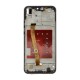 Modul Display LCD cu Touchscreen și Ramă pentru Huawei P20 Lite, Negru (Fără Logo) (Bakr, 57983121782) by www.silkase.ro