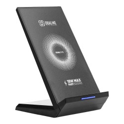 Stand de Încărcare Wireless OBAL:ME StandCharger 15W, Negru