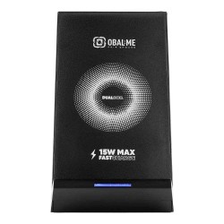 Stand de Încărcare Wireless OBAL:ME StandCharger 15W, Negru