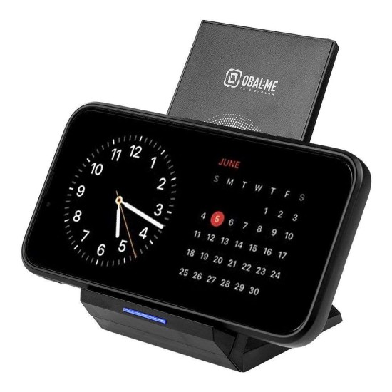 Stand de Încărcare Wireless OBAL:ME StandCharger 15W, Negru Stand de Încărcare Wireless OBAL:ME StandCharger 15W, Negru (Bakr, OMWSCH01) by www.silkase.ro