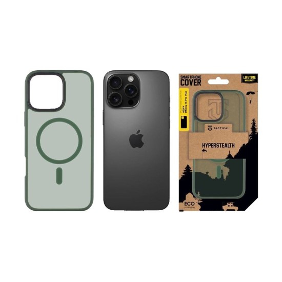 Husa Tactical MagForce Hyperstealth pentru iPhone 16 Pro Max, Verde (Forest Green) Husa Tactical MagForce Hyperstealth pentru iPhone 16 Pro Max, Verde (Forest Green) (Bakr, 57983121853) by www.silkase.ro
