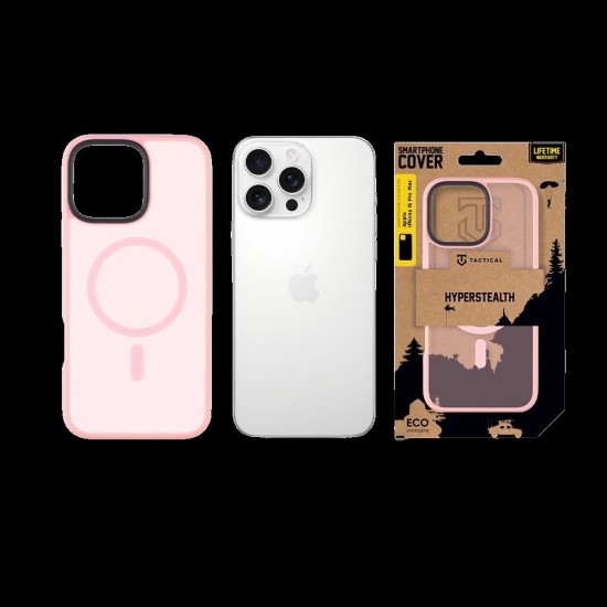 Husa Tactical MagForce Hyperstealth pentru iPhone 16 Pro Max, Roz (Pink Panther) Husa Tactical MagForce Hyperstealth pentru iPhone 16 Pro Max, Roz (Pink Panther) (Bakr, 57983121855) by www.silkase.ro