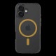 Husă Tactical MagForce Hyperstealth 2.0 pentru Apple iPhone 16, Black/Yellow (Bakr, 57983121864) by www.silkase.ro
