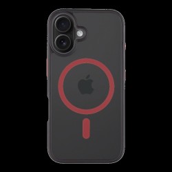 Husă Tactical MagForce Hyperstealth 2.0 pentru Apple iPhone 16, Black/Red