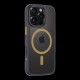 Husa Tactical MagForce Hyperstealth 2.0 pentru Apple iPhone 16 Pro, Black/Yellow (Bakr, 57983121866) by www.silkase.ro