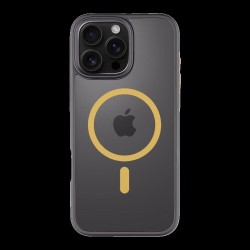 Husa Tactical MagForce Hyperstealth 2.0 pentru iPhone 16 Pro Max, Negru/Galben