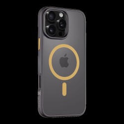 Husa Tactical MagForce Hyperstealth 2.0 pentru iPhone 16 Pro Max, Negru/Galben