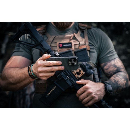 Husa Tactical MagForce Aramidă (MagSafe) pentru Apple iPhone 16 Pro, Neagră Husa Tactical MagForce Aramidă (MagSafe) pentru Apple iPhone 16 Pro, Neagră (Bakr, 57983121872) by www.silkase.ro