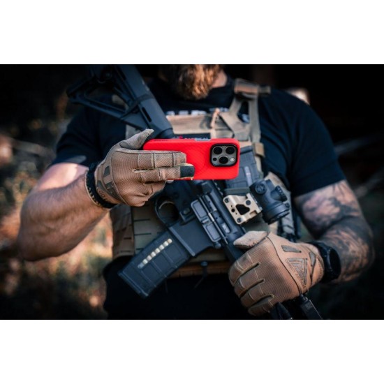 Husa Tactical MagForce Aramidă (Ediție Limitată Bloody Mary) pentru Apple iPhone 15 (Bakr, 57983121887) by www.silkase.ro