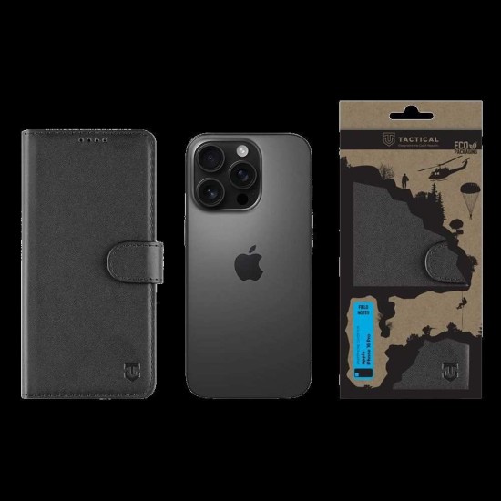 Husa Tactical Field Notes pentru Apple iPhone 16 Pro, Neagra Husa Tactical Field Notes pentru Apple iPhone 16 Pro, Neagra (Bakr, 57983121915) by www.silkase.ro