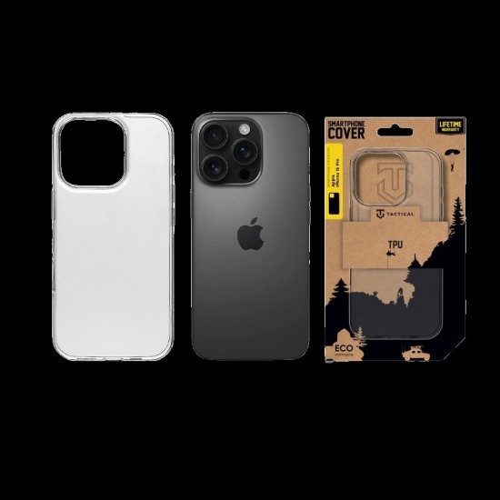 Husa Tactical TPU pentru Apple iPhone 16 Pro, Transparentă Husa Tactical TPU pentru Apple iPhone 16 Pro, Transparentă (Bakr, 57983121920) by www.silkase.ro