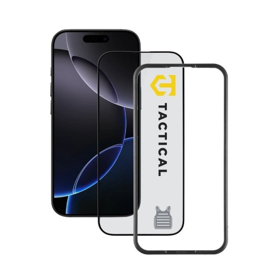 Folie de Sticlă Tactical Glass Impact Armour pentru Apple iPhone 16 Pro / 17 (Bakr, 57983121946) by www.silkase.ro