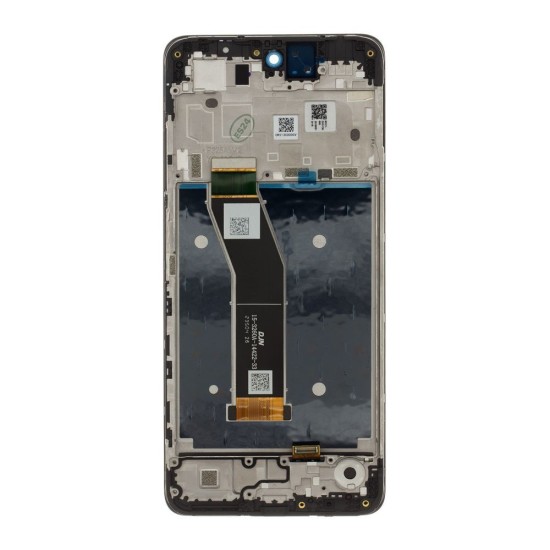 Modul Display LCD cu Touchscreen și Ramă pentru Motorola G24, Negru (Service Pack) Modul Display LCD cu Touchscreen și Ramă pentru Motorola G24, Negru (Service Pack) (Bakr, 5D68C23810) by www.silkase.ro