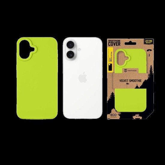 Husa Tactical Velvet Smoothie pentru Apple iPhone 16 Plus, Verde (Avocado) Husa Tactical Velvet Smoothie pentru Apple iPhone 16 Plus, Verde (Avocado) (Bakr, 57983122513) by www.silkase.ro