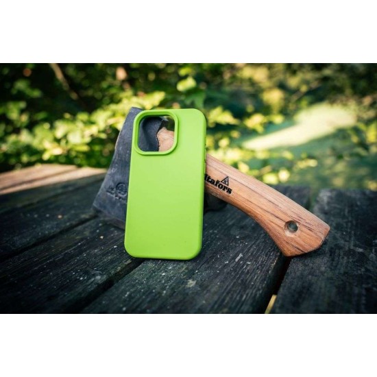 Husa Tactical MagForce Velvet Smoothie (MagSafe) pentru Apple iPhone 15, Verde (Avocado) Husa Tactical MagForce Velvet Smoothie (MagSafe) pentru Apple iPhone 15, Verde (Avocado) (Bakr, 57983122592) by www.silkase.ro
