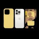 Husa Tactical MagForce Velvet Smoothie (MagSafe) pentru Apple iPhone 15 Pro, Galben (Banana) (Bakr, 57983122604) by www.silkase.ro
