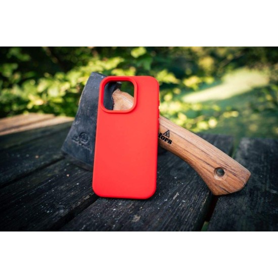 Husa Tactical MagForce Velvet Smoothie (MagSafe) pentru Apple iPhone 15 Pro, Roșu (Chilli) Husa Tactical MagForce Velvet Smoothie (MagSafe) pentru Apple iPhone 15 Pro, Roșu (Chilli) (Bakr, 57983122606) by www.silkase.ro
