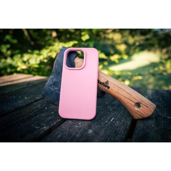 Husa Tactical MagForce Velvet Smoothie (MagSafe) pentru Apple iPhone 15 Pro, Roz (Pink Panther) (Bakr, 57983122608) by www.silkase.ro