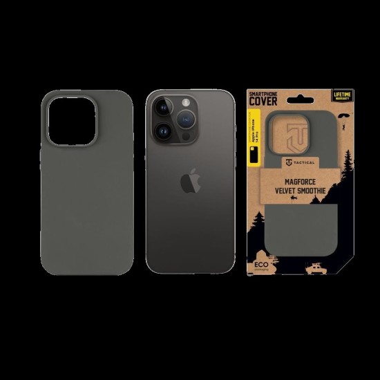 Husa Tactical MagForce Velvet Smoothie (MagSafe) pentru Apple iPhone 14 Pro, Roz (Bazooka) (Bakr, 57983122630) by www.silkase.ro