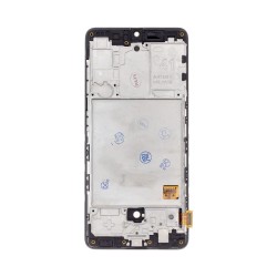 Modul Display LCD cu Touchscreen și Ramă pentru Samsung Galaxy A41 (A415), Negru Modul Display LCD cu Touchscreen și Ramă pentru Samsung Galaxy A41 (A415), Negru