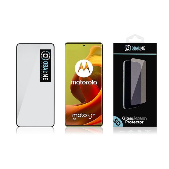 Folie de Sticlă 5D OBAL:ME pentru Motorola G85, Neagră Folie de Sticlă 5D OBAL:ME pentru Motorola G85, Neagră (Bakr, 57983122854) by www.silkase.ro