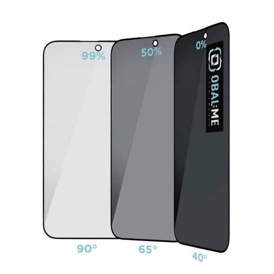 Folie de Sticlă Privacy 5D OBAL:ME pentru Apple iPhone 16 Pro Max, Neagră Folie de Sticlă Privacy 5D OBAL:ME pentru Apple iPhone 16 Pro Max, Neagră (Bakr, 57983122862) by www.silkase.ro