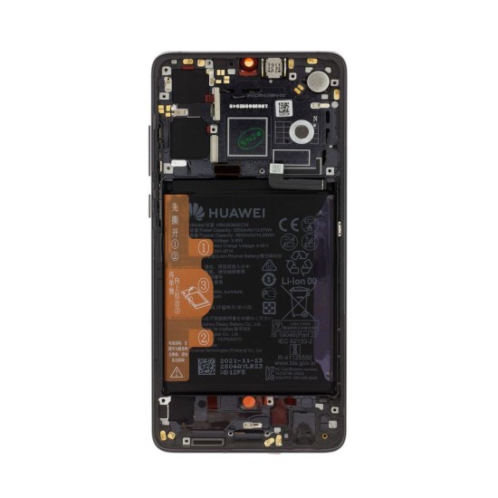 Modul Display LCD cu Touchscreen și Ramă Huawei P30, Negru (Service Pack) Modul Display LCD cu Touchscreen și Ramă Huawei P30, Negru (Service Pack) (Bakr, 02354HMG) by www.silkase.ro