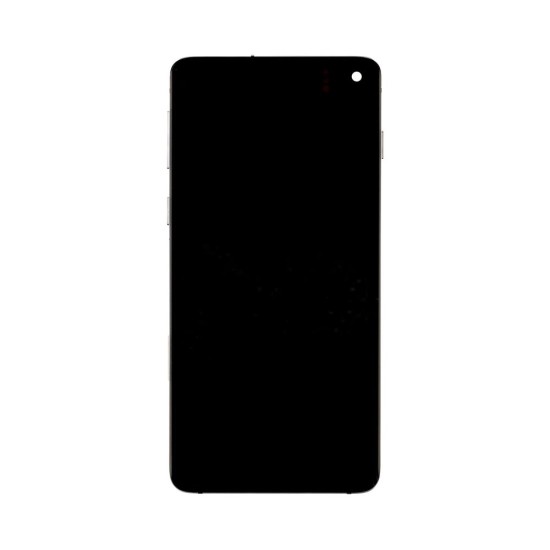 Modul Display LCD cu Touchscreen și Ramă pentru Samsung Galaxy S10 (G973), Negru Modul Display LCD cu Touchscreen și Ramă pentru Samsung Galaxy S10 (G973), Negru (Bakr, 57983122926) by www.silkase.ro