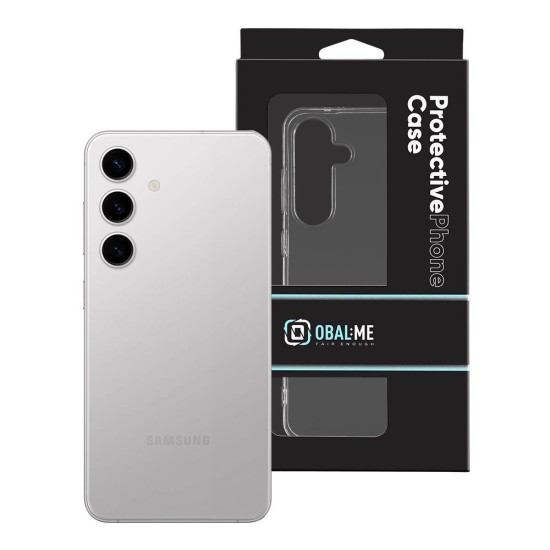 Husa OBAL:ME TPU pentru Samsung Galaxy S24 FE, Transparentă (Bakr, 57983122942) by www.silkase.ro