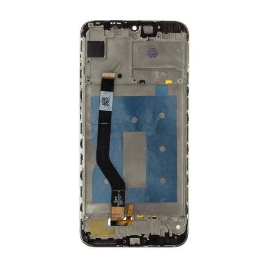 Modul Display LCD cu Touchscreen și Ramă pentru Huawei Y7 2019, Negru (11pin, Fără Logo) (Bakr, 57983123058) by www.silkase.ro