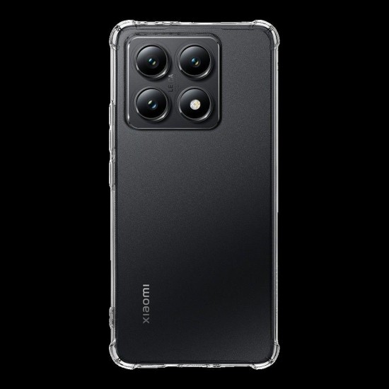 Husa Tactical TPU Plyo pentru Xiaomi 14T, Transparentă (Bakr, 57983123195) by www.silkase.ro