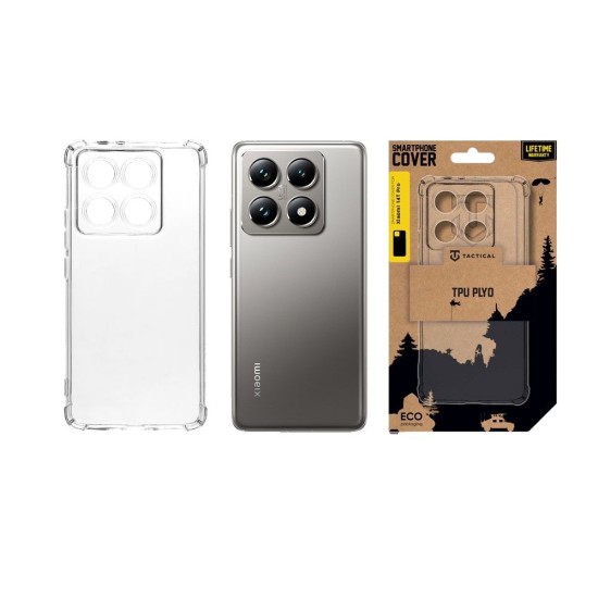 Husa Tactical TPU Plyo pentru Xiaomi 14T Pro, Transparentă Husa Tactical TPU Plyo pentru Xiaomi 14T Pro, Transparentă (Bakr, 57983123196) by www.silkase.ro
