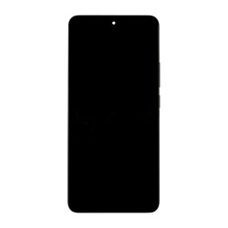 Modul Display LCD cu Touchscreen și Ramă pentru Xiaomi Redmi Note 13 Pro+ 5G, Negru (Service Pack)