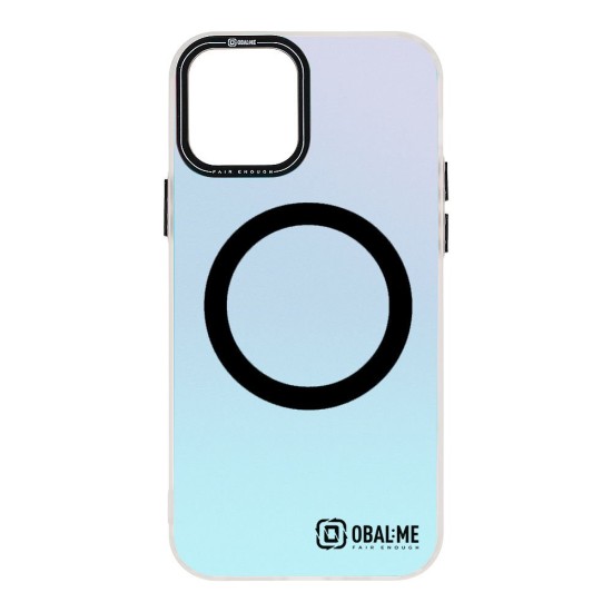 Husa OBAL:ME HoloMag (MagSafe) pentru Apple iPhone 12 / 12 Pro, Neagra (Bakr, 57983123329) by www.silkase.ro