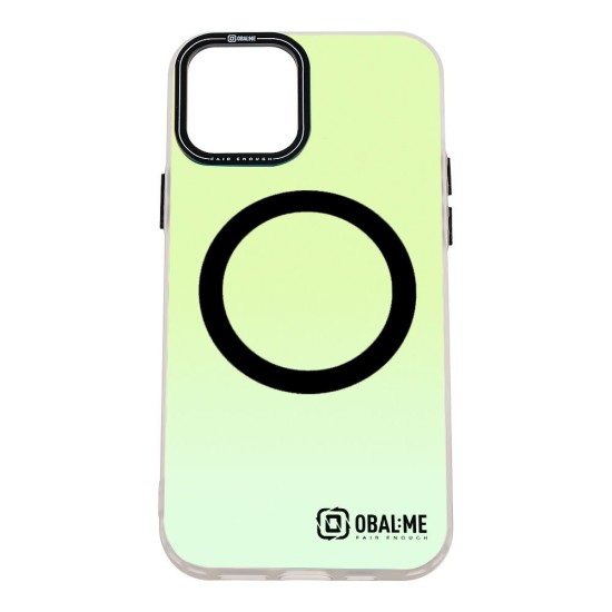 Husa OBAL:ME HoloMag (MagSafe) pentru Apple iPhone 12 / 12 Pro, Neagra (Bakr, 57983123329) by www.silkase.ro