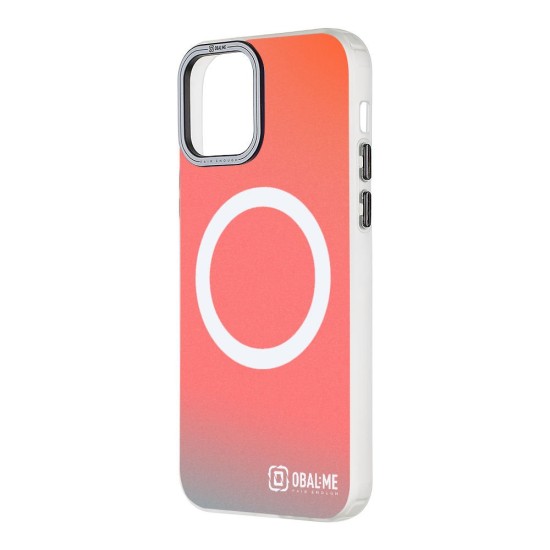 Husa OBAL:ME HoloMag (MagSafe) pentru Apple iPhone 12 / 12 Pro, Alba (Bakr, 57983123330) by www.silkase.ro