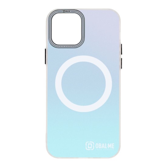 Husa OBAL:ME HoloMag (MagSafe) pentru Apple iPhone 12 / 12 Pro, Alba (Bakr, 57983123330) by www.silkase.ro