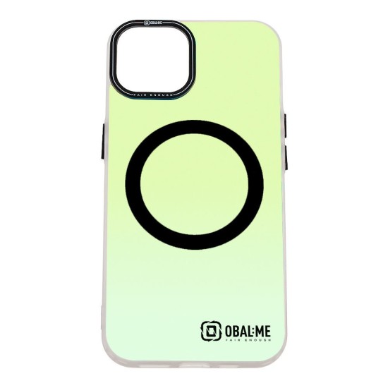 Husa OBAL:ME HoloMag (MagSafe) pentru Apple iPhone 13, Neagra (Bakr, 57983123332) by www.silkase.ro
