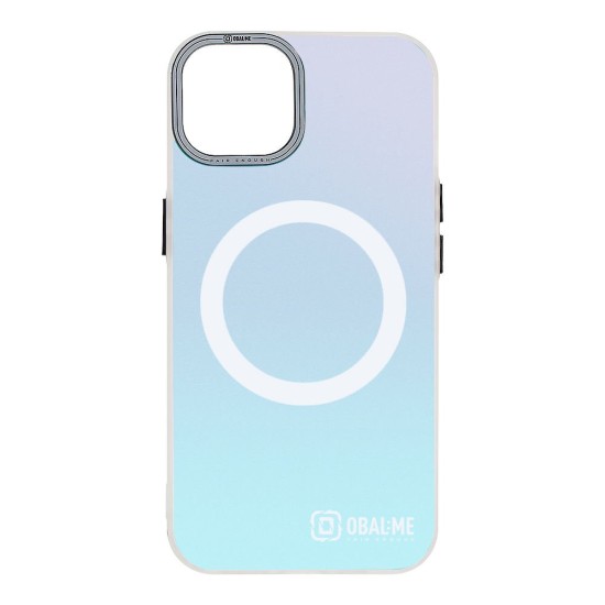 Husa OBAL:ME HoloMag (MagSafe) pentru Apple iPhone 13, Alba (Bakr, 57983123333) by www.silkase.ro
