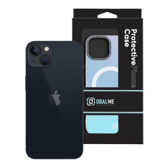 Husa OBAL:ME HoloMag (MagSafe) pentru Apple iPhone 13, Alba (Bakr, 57983123333) by www.silkase.ro