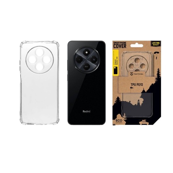Husa Tactical TPU Plyo pentru Xiaomi Redmi 14C 4G / A4 5G / Poco C75, Transparentă Husa Tactical TPU Plyo pentru Xiaomi Redmi 14C 4G / A4 5G / Poco C75, Transparentă (Bakr, 57983123325) by www.silkase.ro