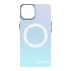 Husa OBAL:ME HoloMag (MagSafe) pentru Apple iPhone 14, Alba (Bakr, 57983123338) by www.silkase.ro