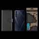 Husa Tactical Field Notes pentru Samsung Galaxy A16 4G/5G, Neagra (Bakr, 57983123364) by www.silkase.ro