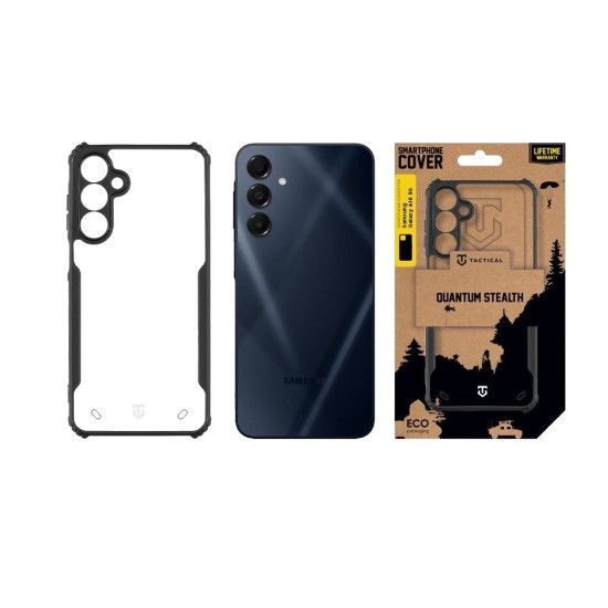 Husa Tactical Quantum Stealth pentru Samsung Galaxy A16 4G/5G, Transparent/Negru Husa Tactical Quantum Stealth pentru Samsung Galaxy A16 4G/5G, Transparent/Negru (Bakr, 57983123373) by www.silkase.ro