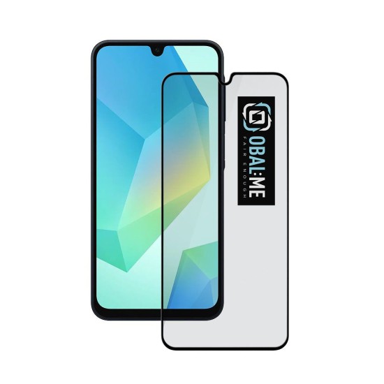 Folie de Sticlă 5D OBAL:ME pentru Samsung Galaxy A16 4G / 5G, Neagră (Bakr, 57983123619) by www.silkase.ro