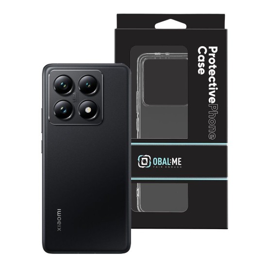Husa OBAL:ME TPU pentru Xiaomi 14T Pro, Transparentă Husa OBAL:ME TPU pentru Xiaomi 14T Pro, Transparentă (Bakr, 57983123659) by www.silkase.ro