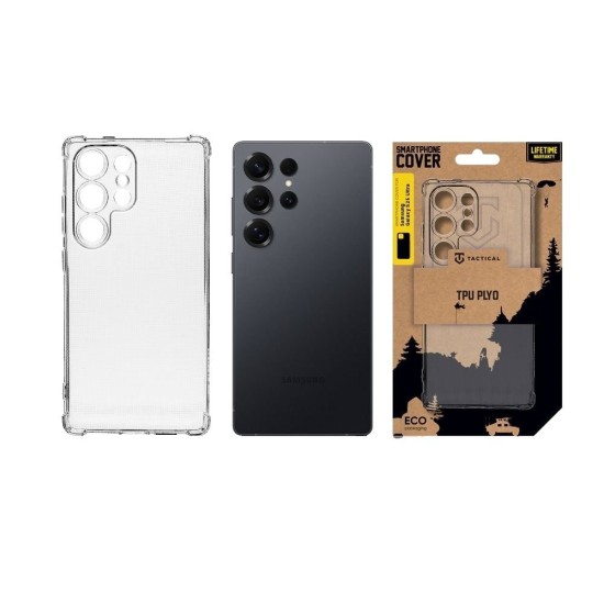 Husa Tactical TPU Plyo pentru Samsung Galaxy S25 Ultra, Transparentă Husa Tactical TPU Plyo pentru Samsung Galaxy S25 Ultra, Transparentă (Bakr, 57983123711) by www.silkase.ro