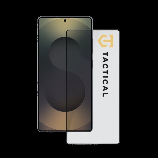 Folie de Sticlă 5D Tactical Glass Shield pentru Samsung Galaxy S25 Ultra, Neagră (Bakr, 57983123720) by www.silkase.ro